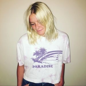Cute “Paradise” tee